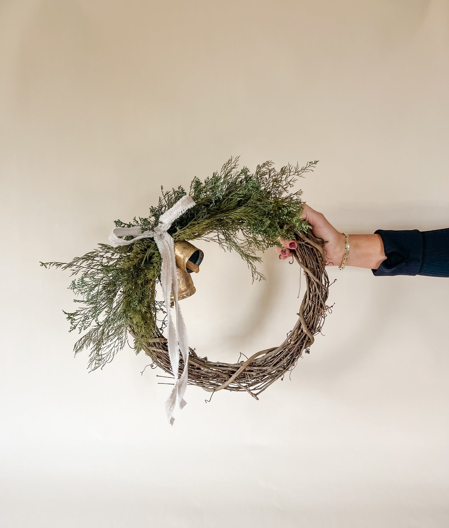 Dried Holiday Wreath - 12"